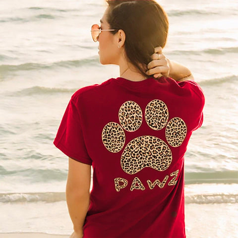 Cheetah Print Tee - Pawz