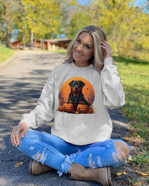 Falloween Rottweiler Crewneck - Pawz