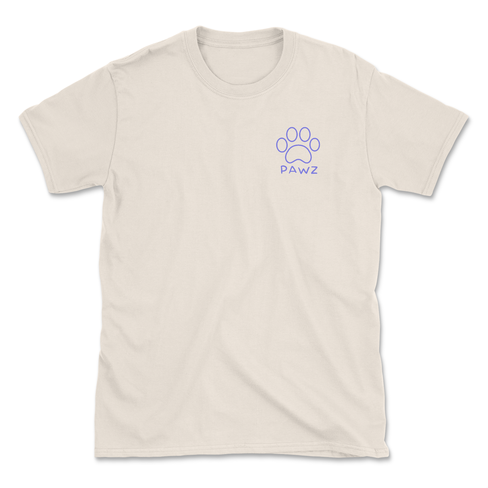 Logo - Natural (Adult Short Sleeve T-Shirt)