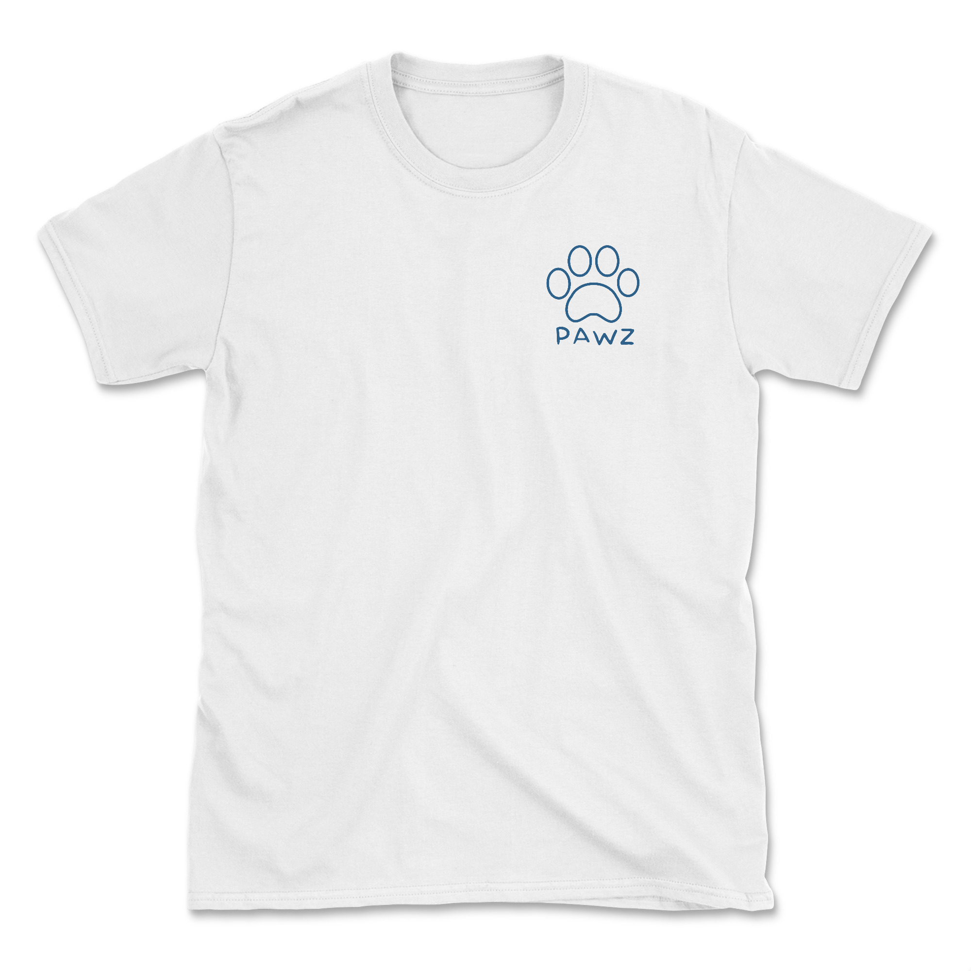 Louisiana Flag Paw (Adult Short Sleeve T-Shirt)