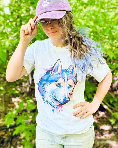 Water Color Husky Tee - Memphis - Pawz