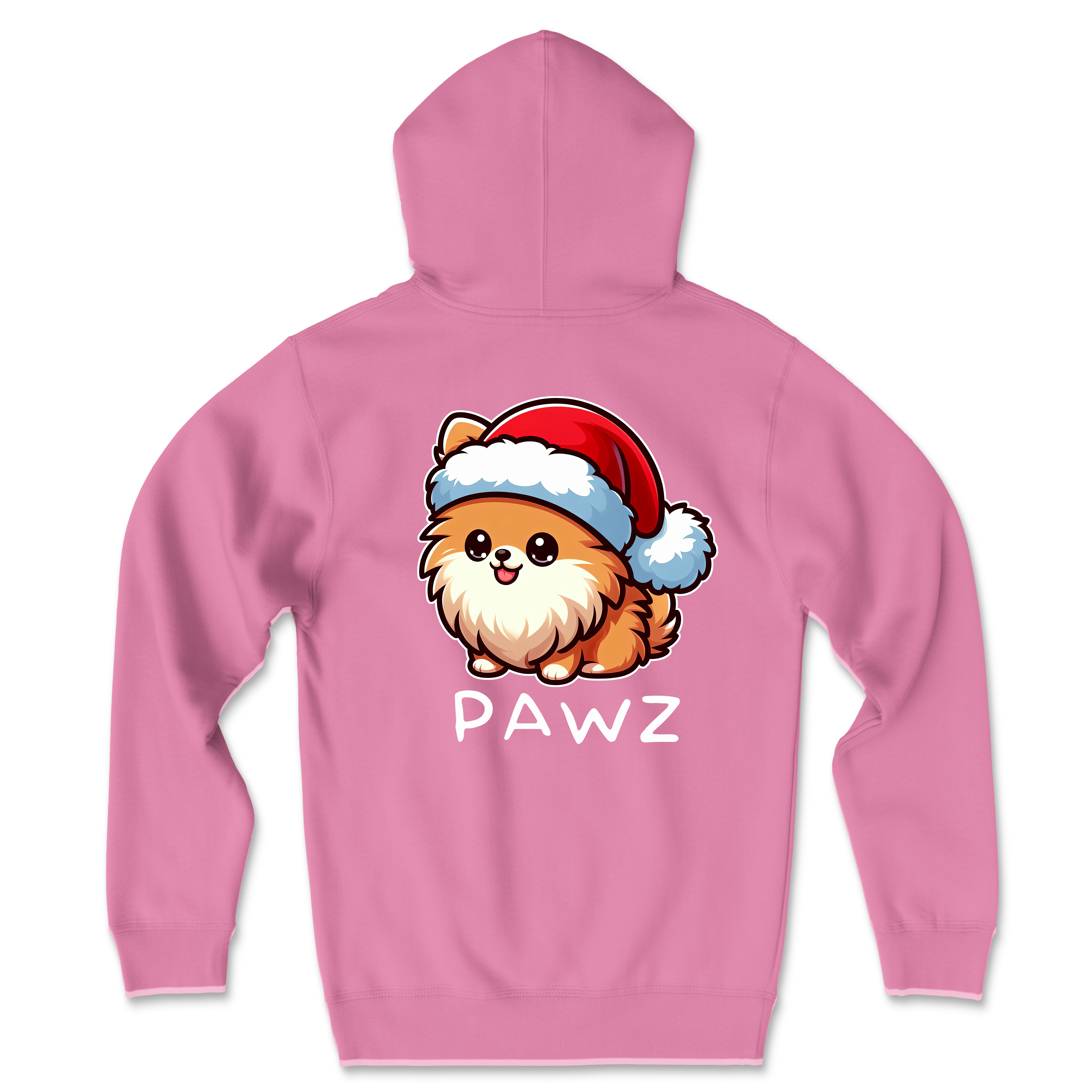 Pomeranian Christmas (Adult Hoodie)