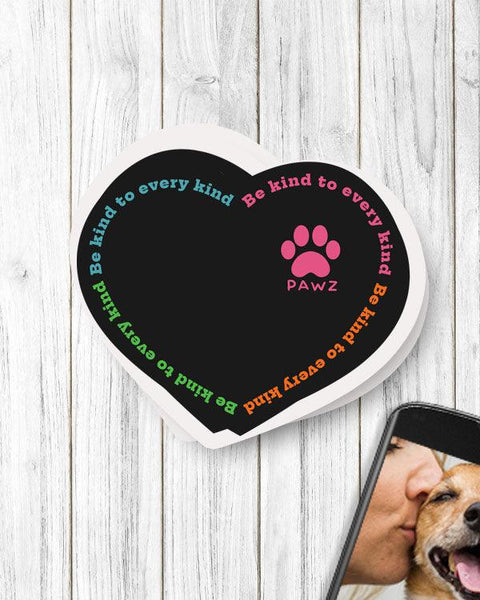 Pawz Be Kind To Every Kind Vinyl Sticker - Pawz