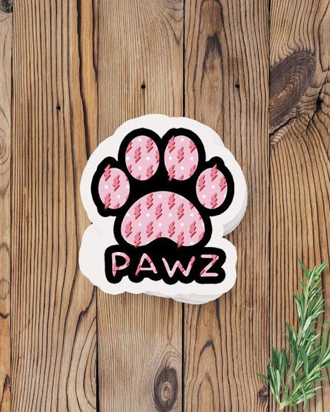Pawz Energy Print Vinyl Sticker - Pawz