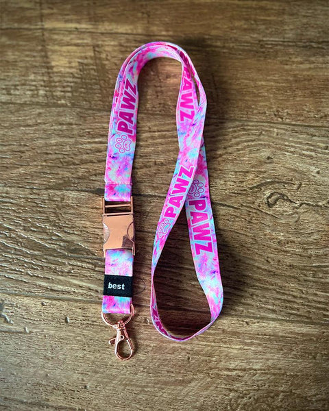Pawz Tie Dye Lanyard - Pawz