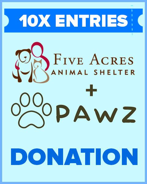 Five Acres Donation - Pawz