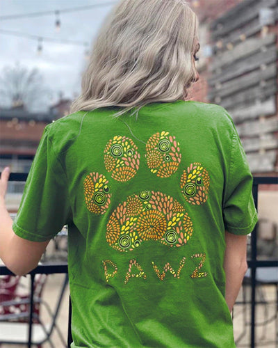 Camellia Swirl Tee - Pawz