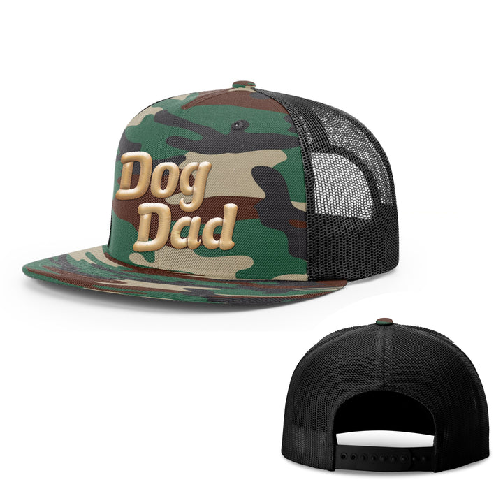 Dog Dad Biscuit Flatbill Hats