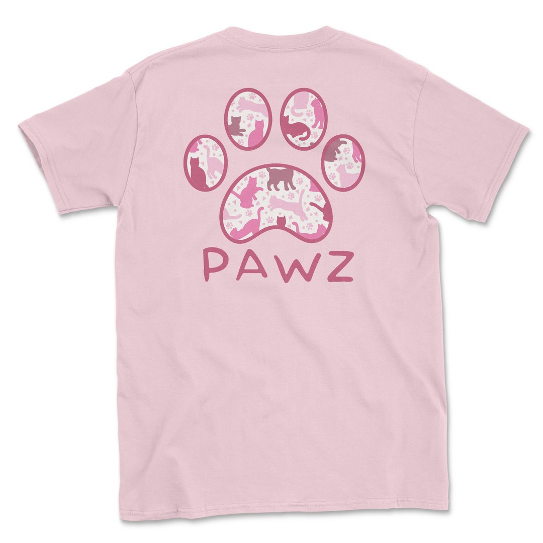 Affectionate Pawz (Adult Short Sleeve T-Shirt)