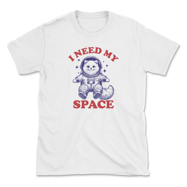 Pawz Space - Front Print (Adult Short Sleeve T-Shirt)