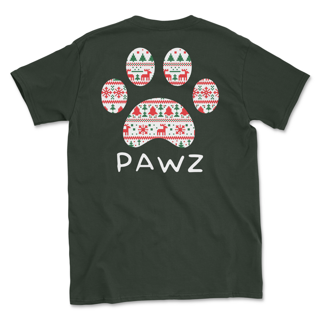 Festive Pattern (Adult Short Sleeve T-Shirt)