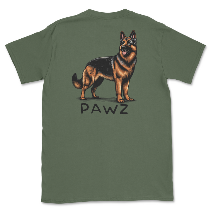 German Shepherd (Adult Short Sleeve T-Shirt)