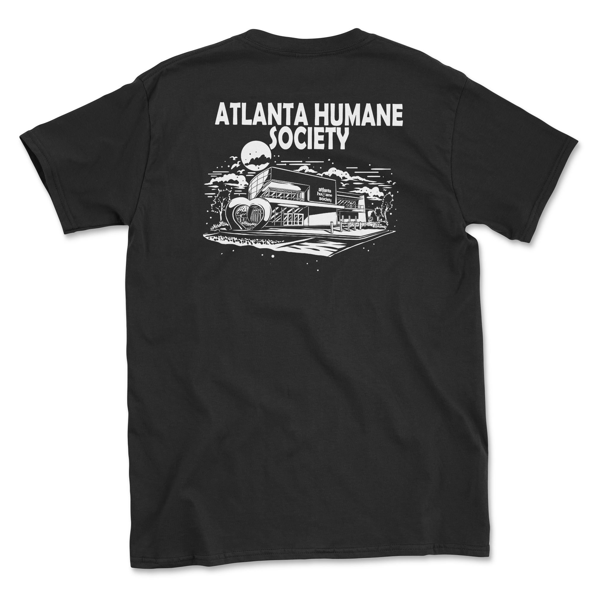 Arthur M. Blank Animal Center (Atlanta Humane Society) (Back Print) (Adult Short Sleeve T-Shirt) (Copy)