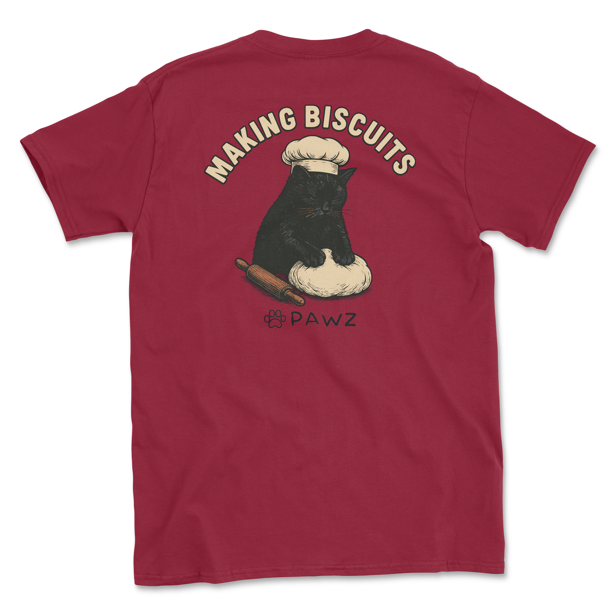 Making Biscuits (Adult Short Sleeve T-Shirt)