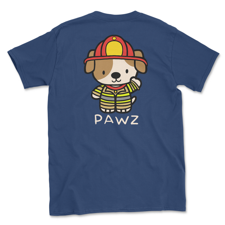 Inu #2 Firefighter (Adult Short Sleeve T-Shirt)