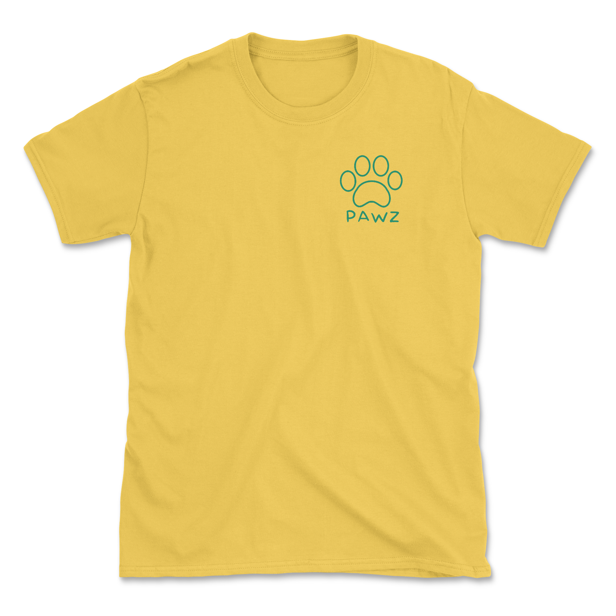 Washington Flag Paw (Adult Short Sleeve T-Shirt)