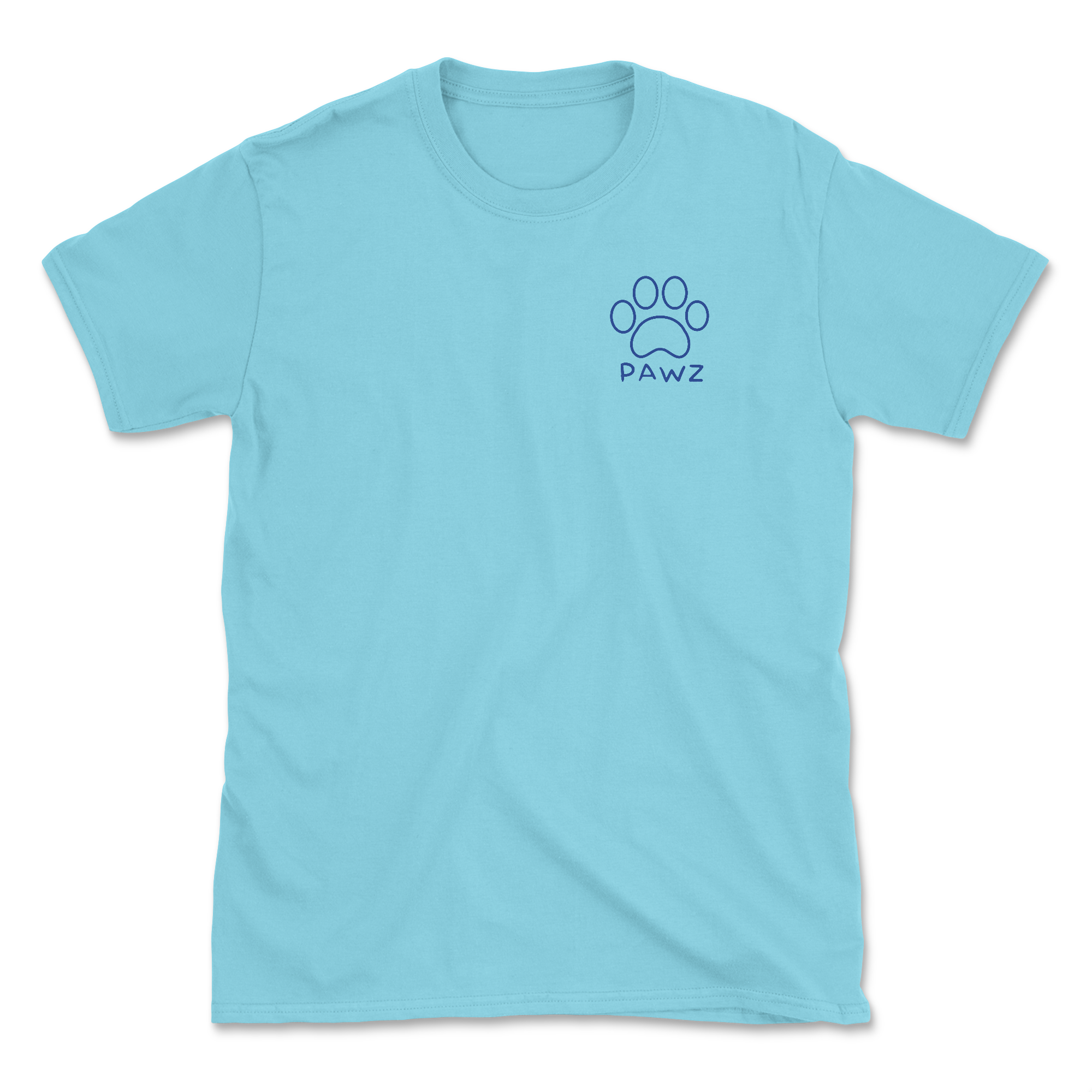 Pennsylvania Flag Paw (Adult Short Sleeve T-Shirt)