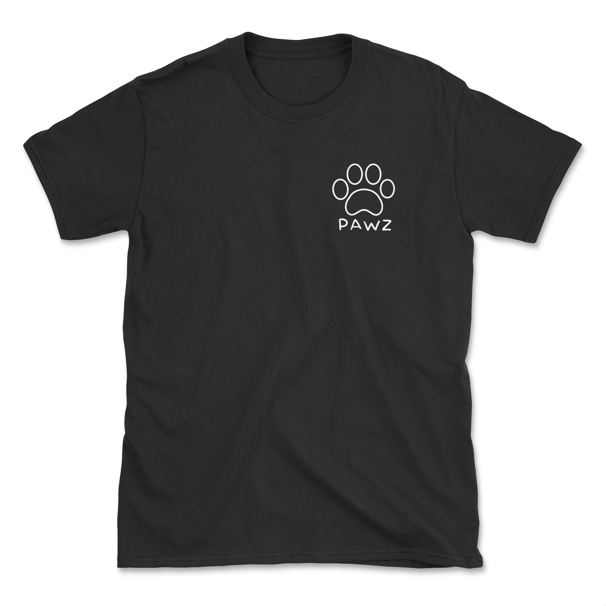 Florida Flag Paw (Adult Short Sleeve T-Shirt)