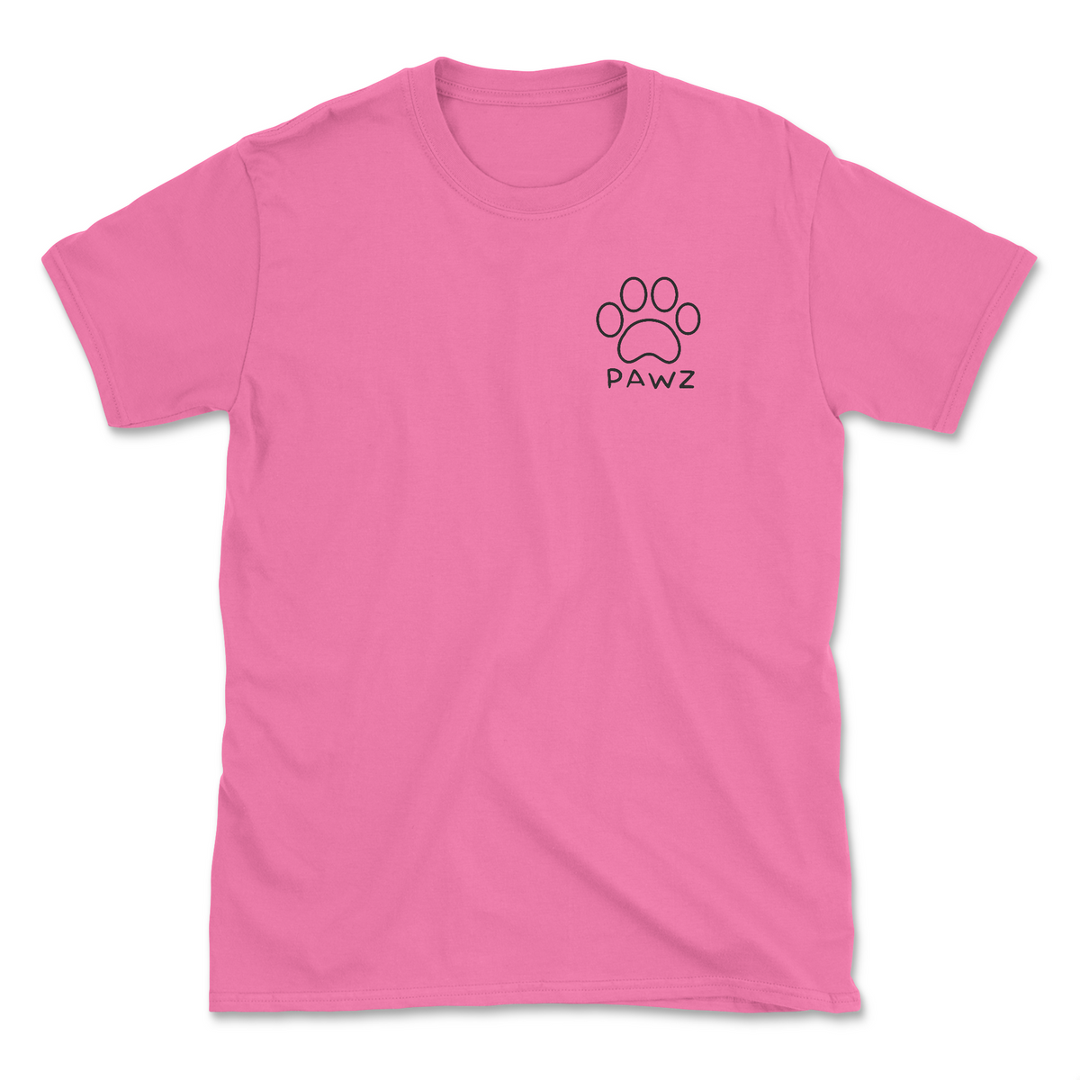 Stay Pawsitive (Adult Short Sleeve T-Shirt)