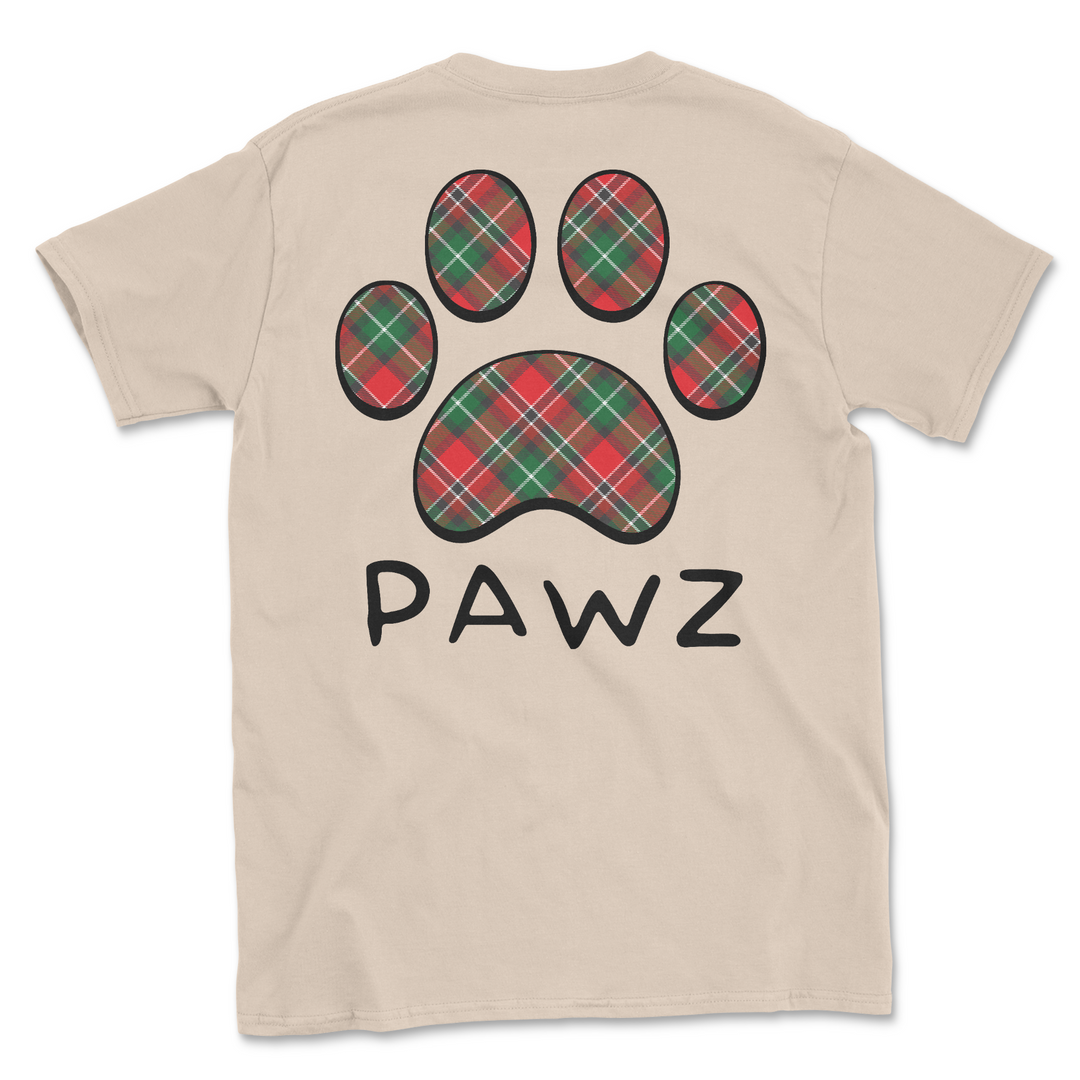 Holiday Plaid (Adult Short Sleeve T-Shirt)