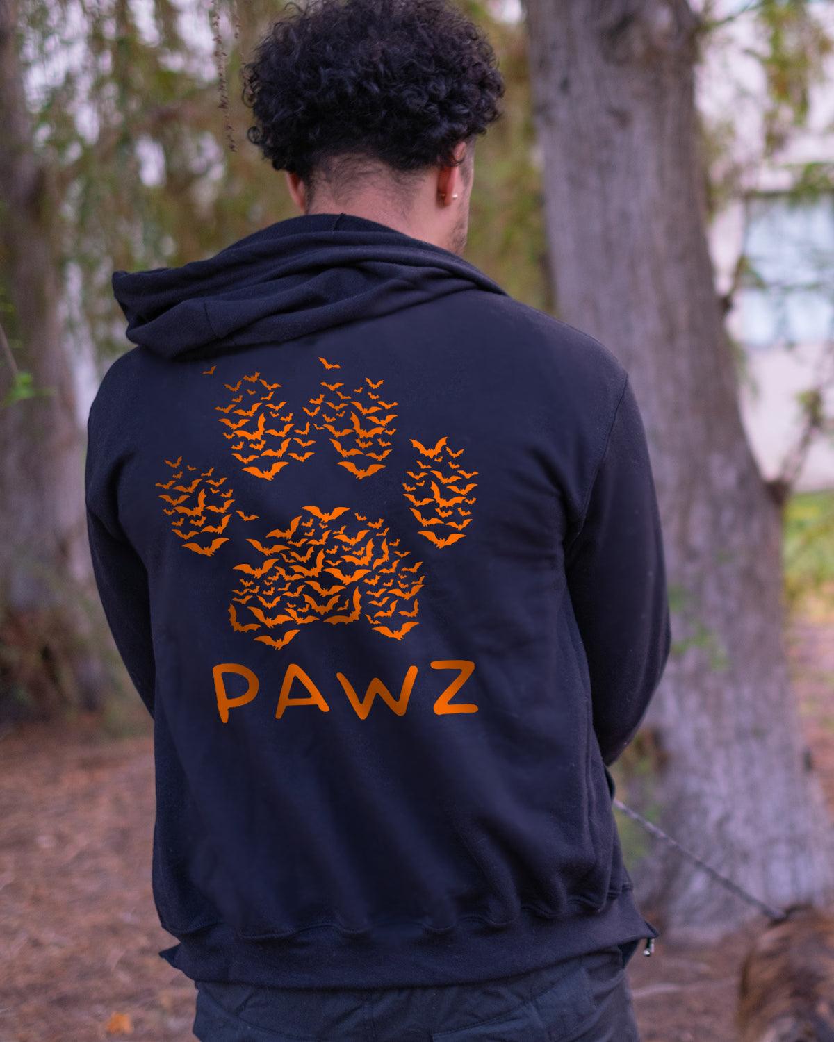 Pawz Bats Hoodie (Back Print) - Pawz