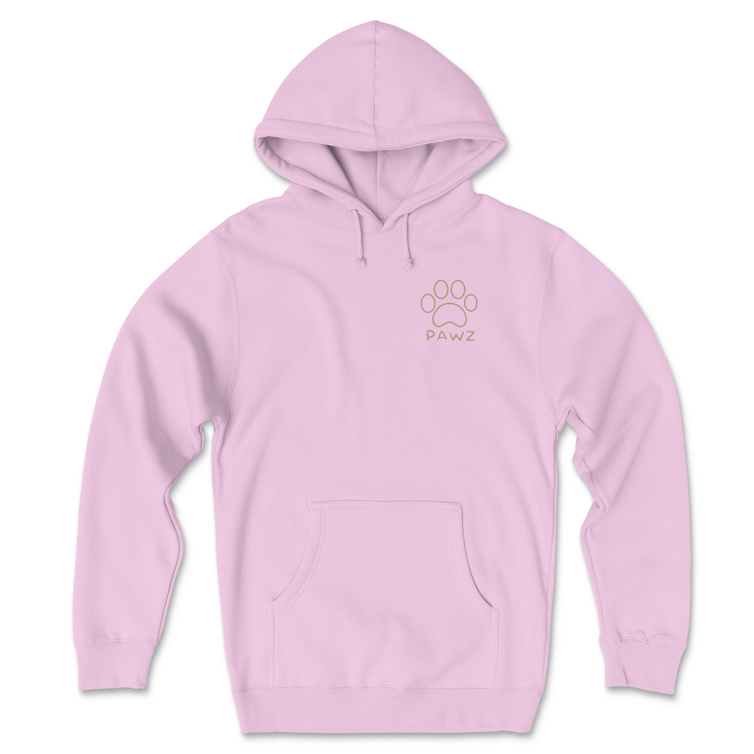 Lunar Pawz - Light Pink (Adult Hoodie)