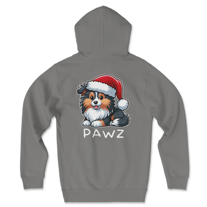 Sheltie Christmas (Adult Hoodie)