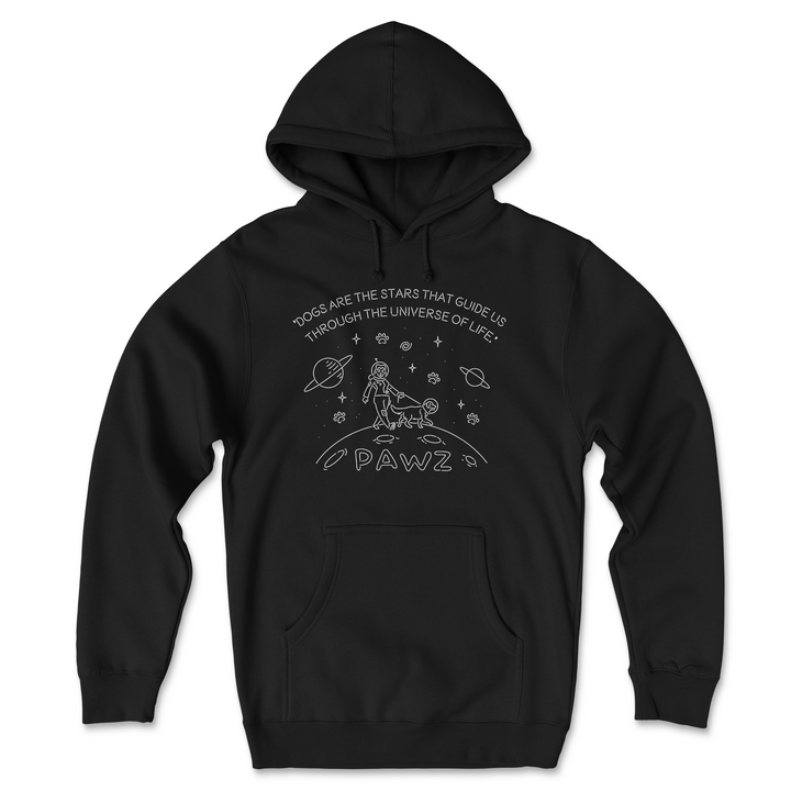 Moon Walks Front Print (Adult Hoodie)