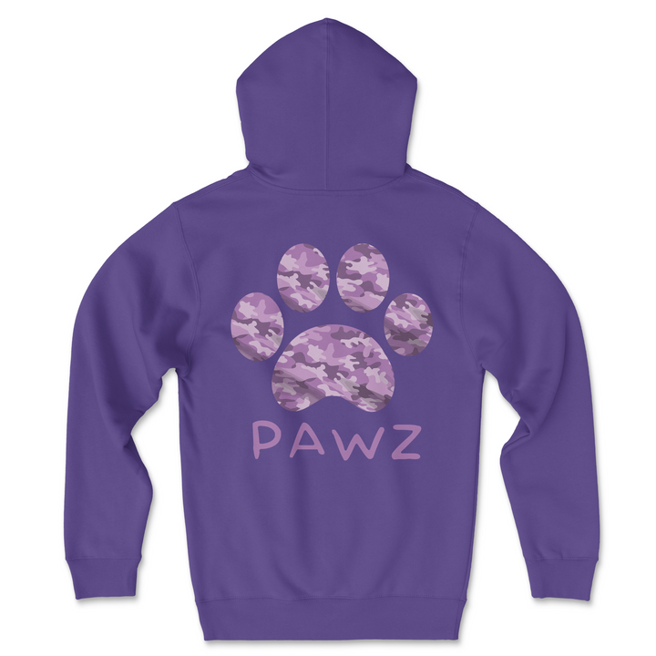 Purple Camo (Adult Hoodie)