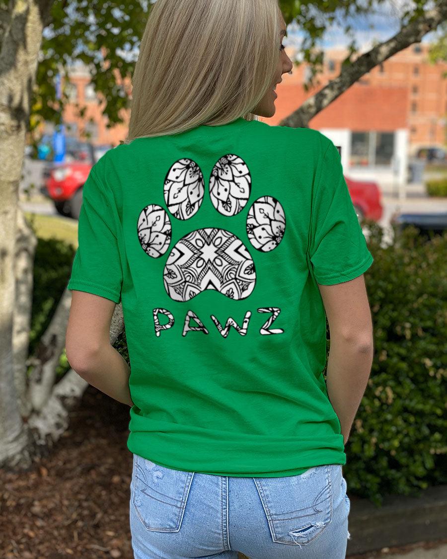 Lily Paw Irish Green Tee - Pawz