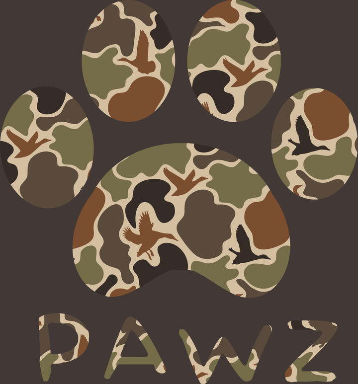 Duck Camo Dark - Brown (Adult Short Sleeve T-Shirt)