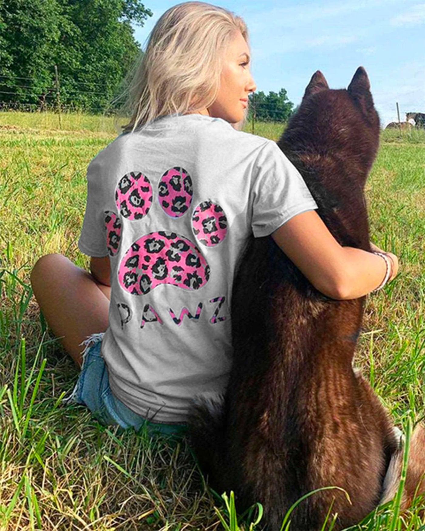Pink Cheetah Tee - Pawz