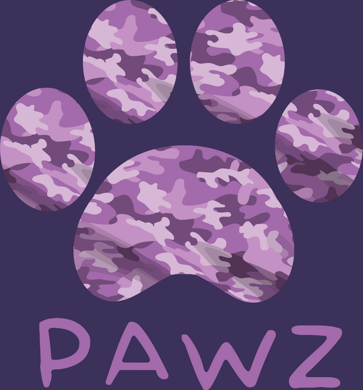 Purple Camo (Adult Short Sleeve T-Shirt)