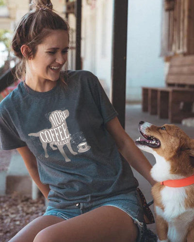 More Coffee Please Tee - Pawz