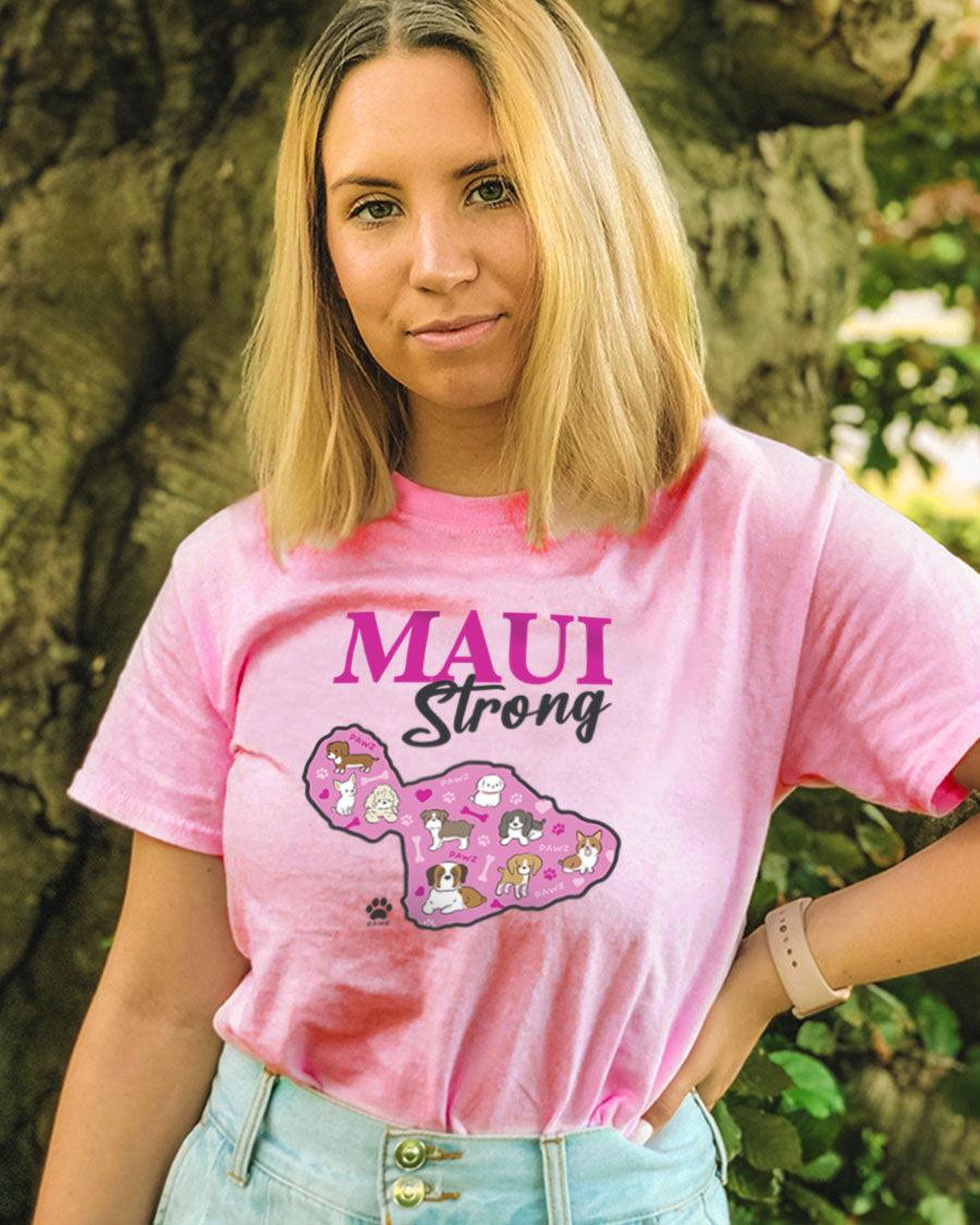 Maui Strong Save The Puppies Tee - Pawz
