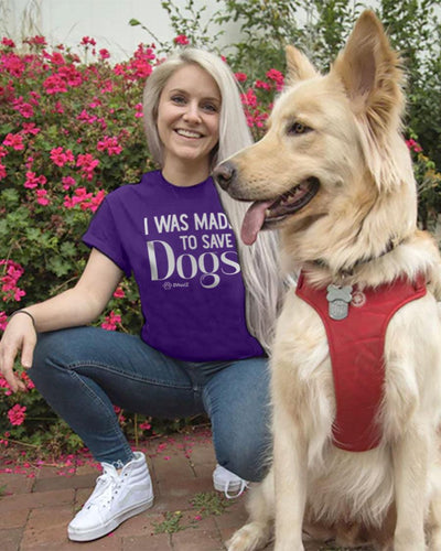 I Was Made To Save Dogs Tee - Pawz