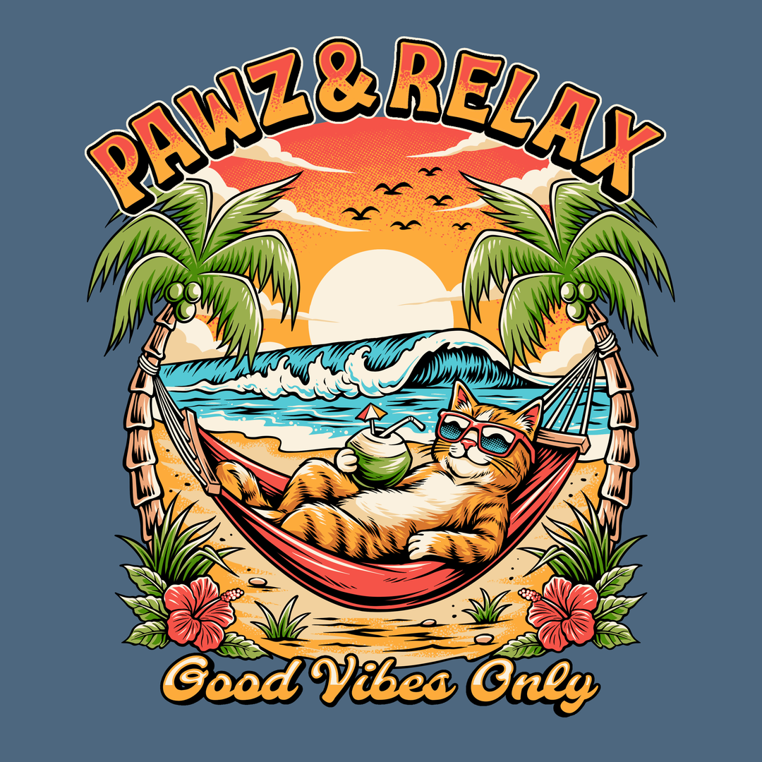 Pawz & Relax (Adult Short Sleeve T-Shirt)