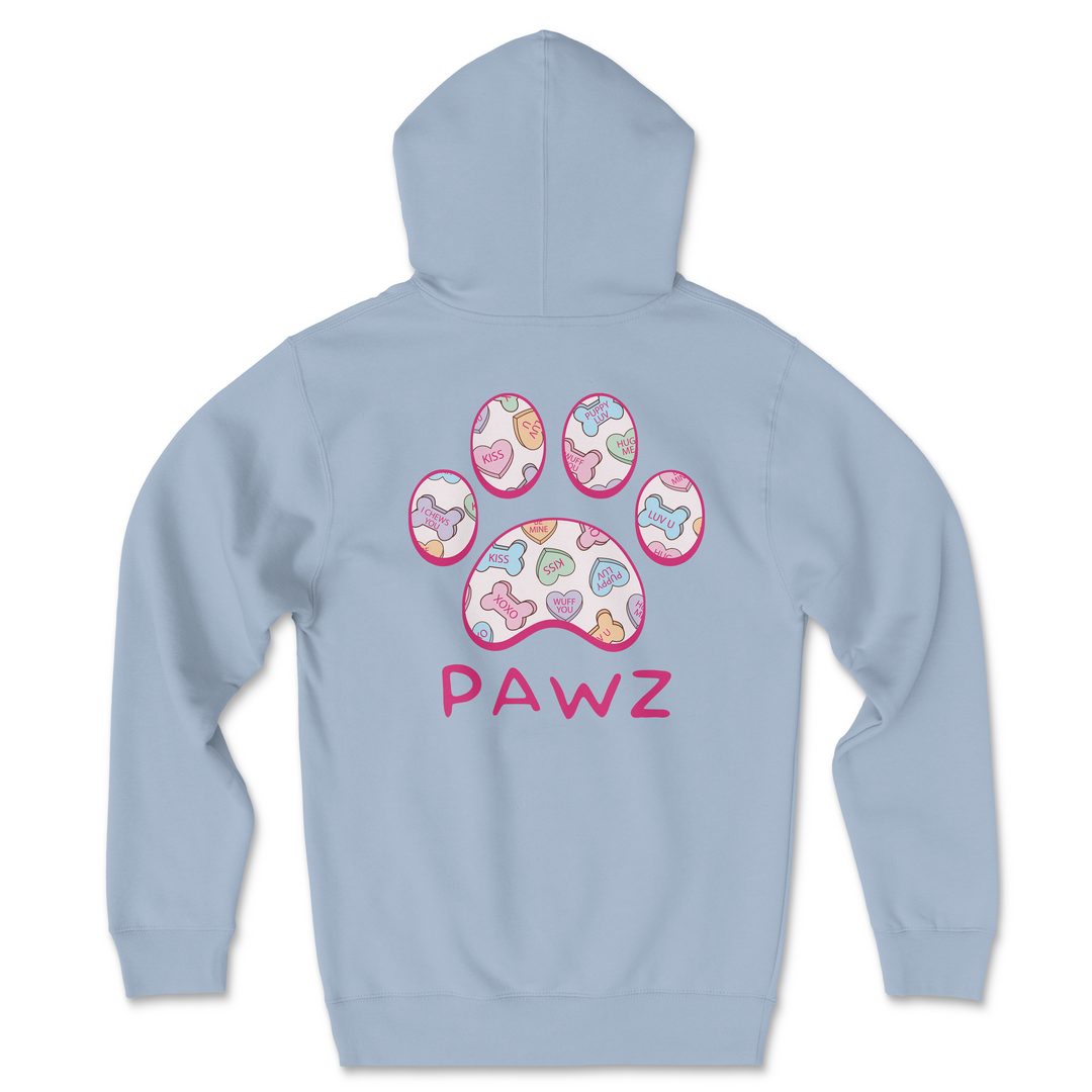 Candy Hearts (Adult Hoodie)