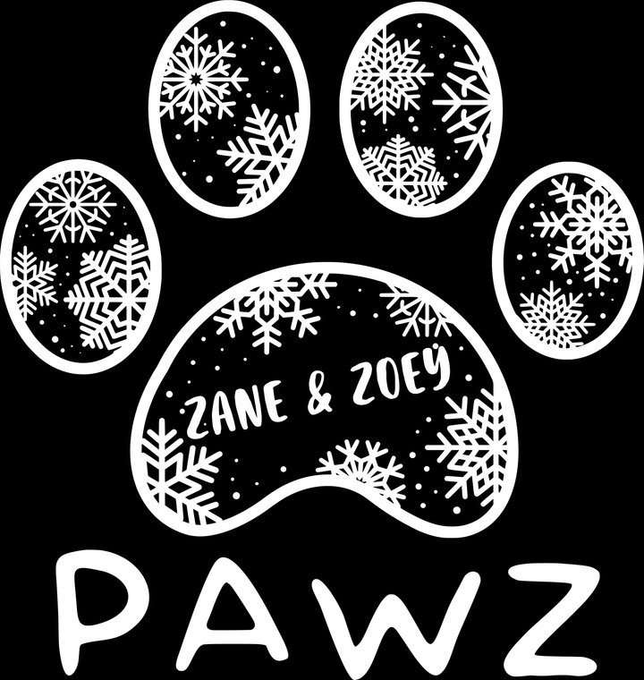 Zane & Zoey Snowflake (Adult Short Sleeve T-Shirt)