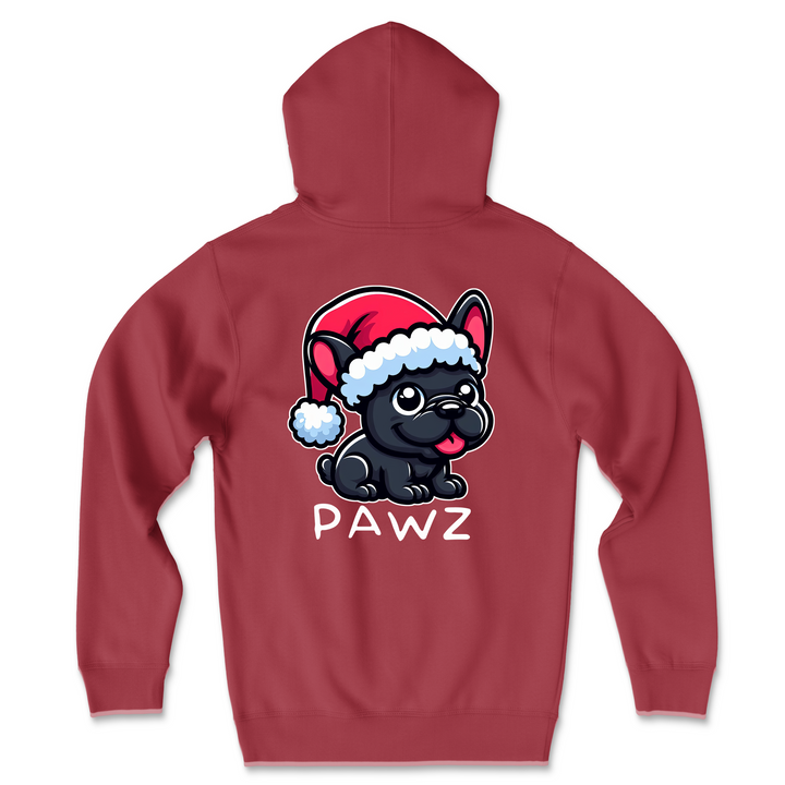 Frenchie Christmas (Adult Hoodie)