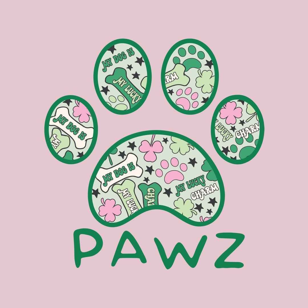 Lucky Pawz (Adult Short Sleeve T-Shirt)