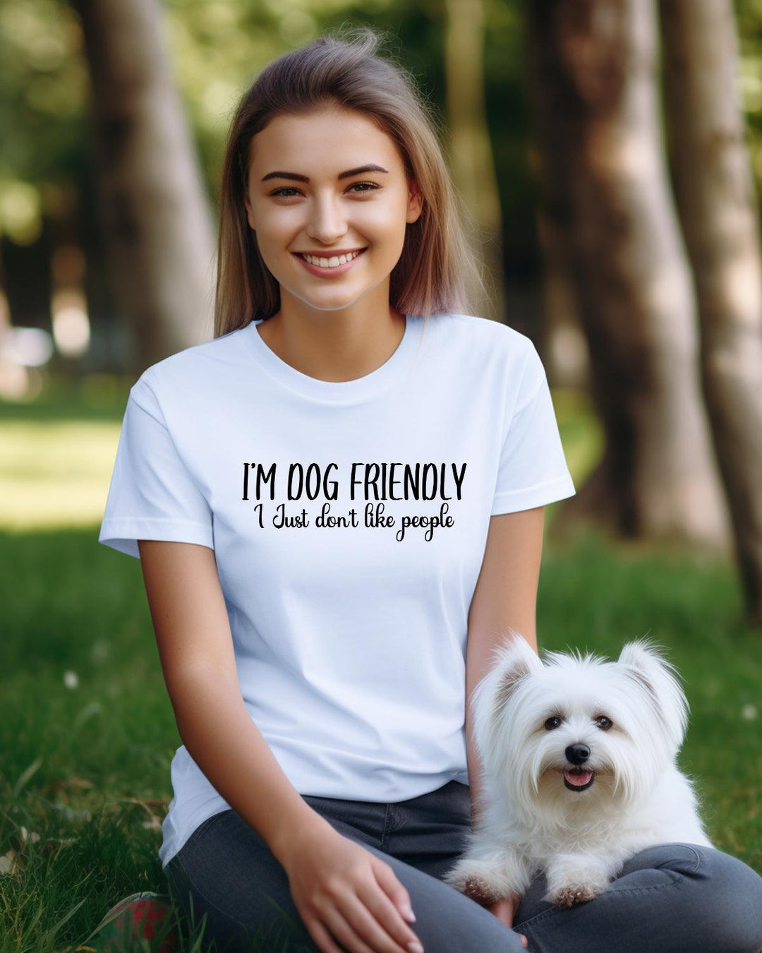 I'm Dog Friendly Tee - Pawz