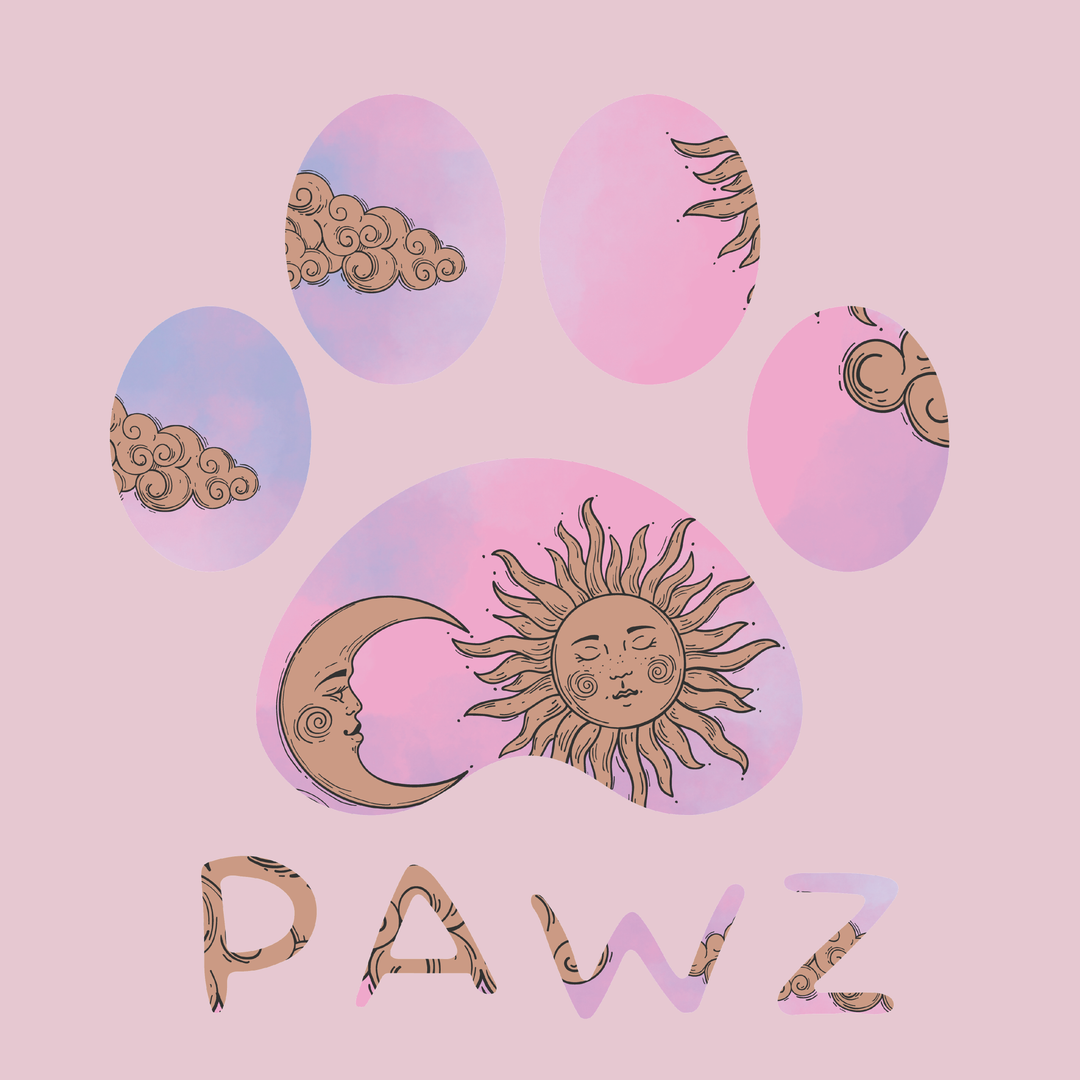 Lunar Pawz - Light Pink (Adult Hoodie)