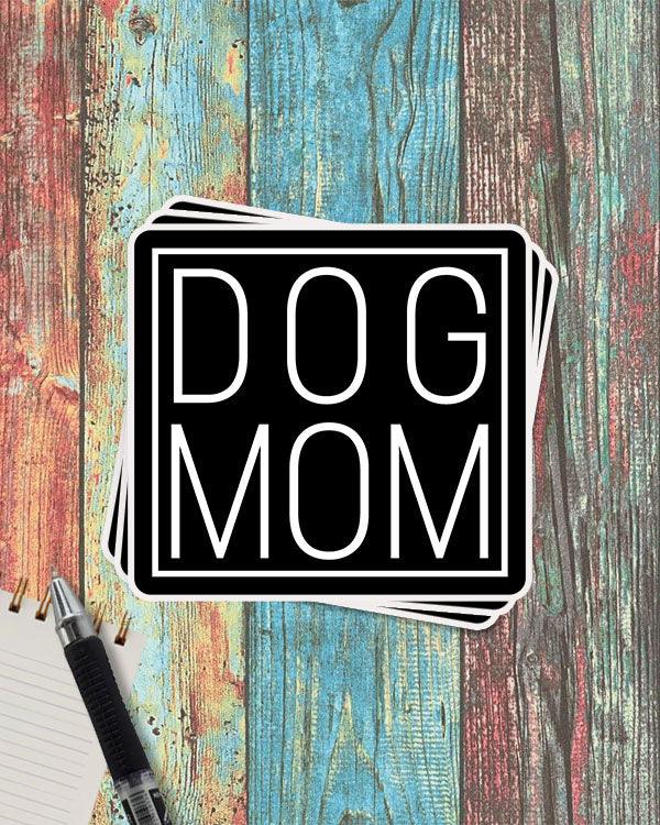 Pawz Simple Dog Mom Vinyl Sticker - Pawz