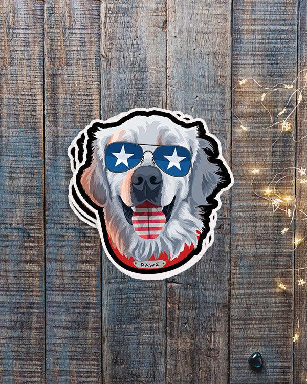 Pawz Freedom Pup Vinyl Sticker - Pawz