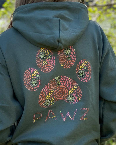Pawz Camellia Swirl Hoodie - Pawz