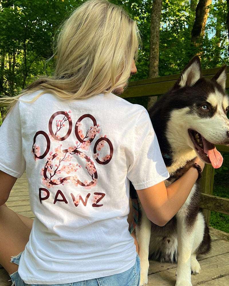 Pawz Cherry Blossom Tee - Pawz