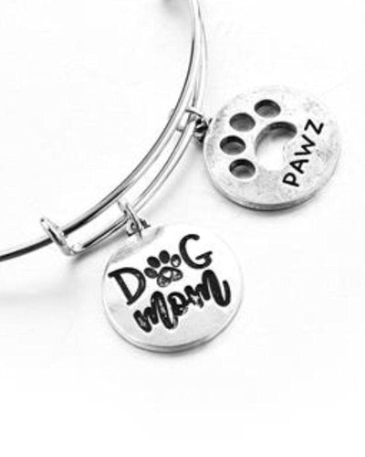 Pawz Dog Mom Bangle Bracelet - Pawz