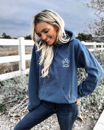 Pawz Lily Coin Indigo Hoodie - Pawz