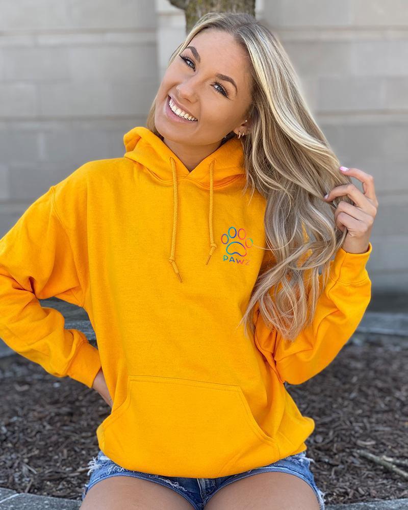 Pawz Be Kind to Every Kind Open Heart Hoodie - Pawz